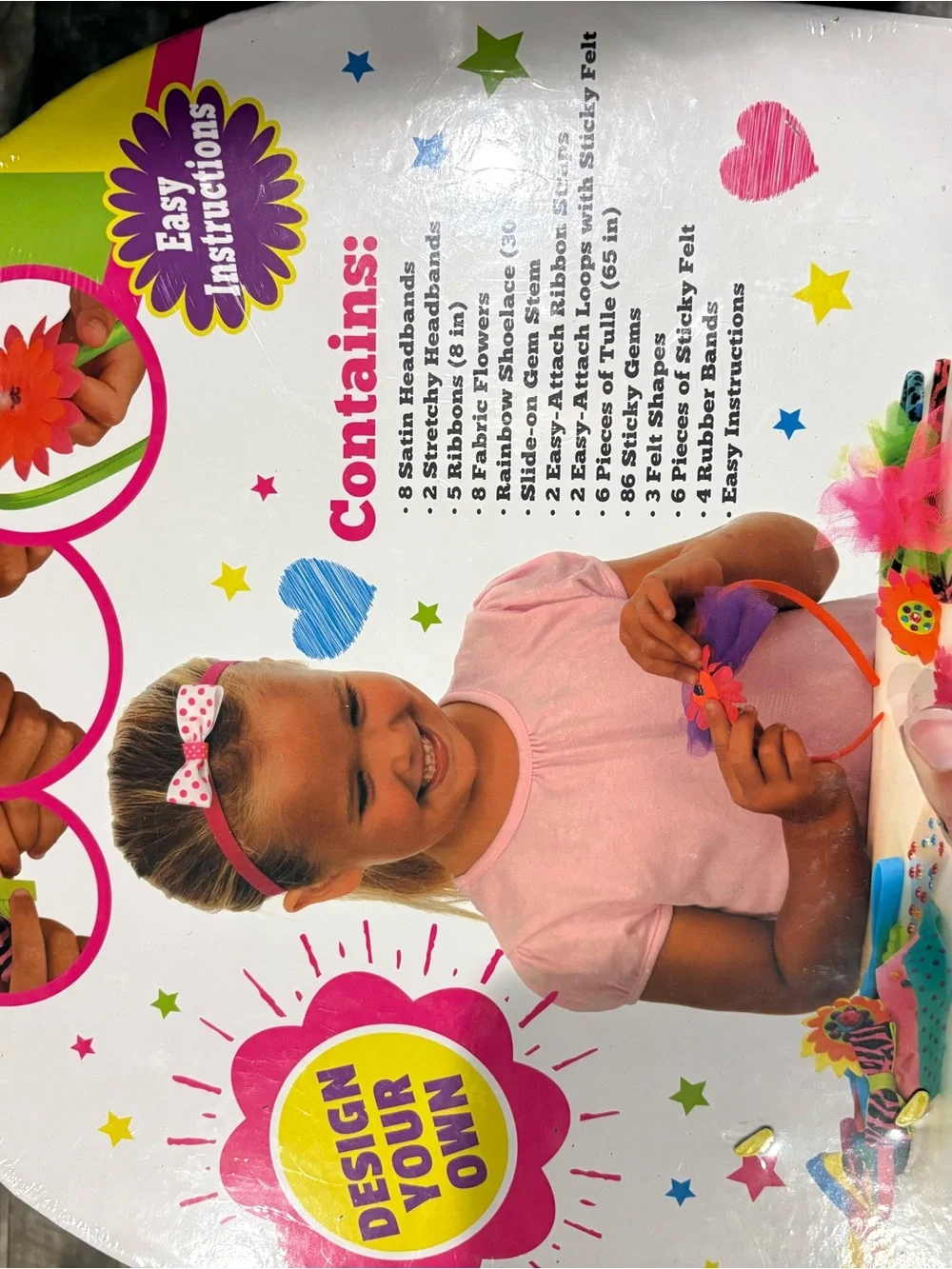 Headband Kit - Create 10 Colorful Floral Headbands